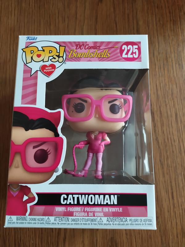 Figurine Pop DC Bombshells 225 Awareness Catwoman (Not mint)