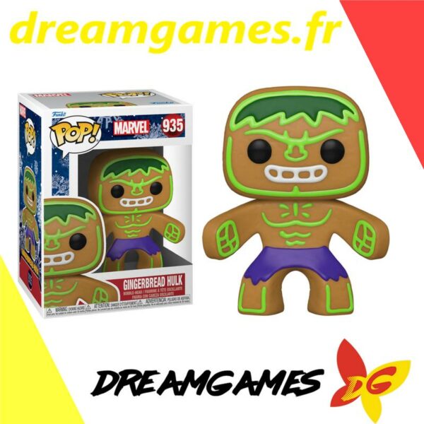 Figurine Pop Marvel 935 Gingerbread Hulk
