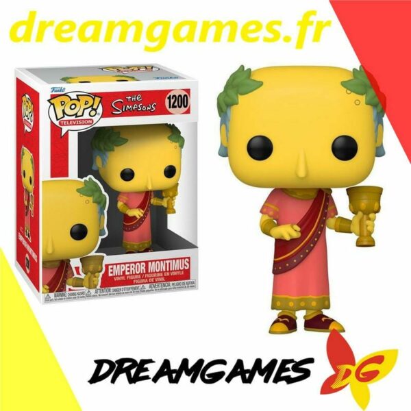 Figurine Pop The Simpsons 1200 Emperor Montimus