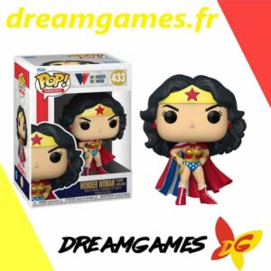 Figurine Pop Wonder Woman 433 classic with cape