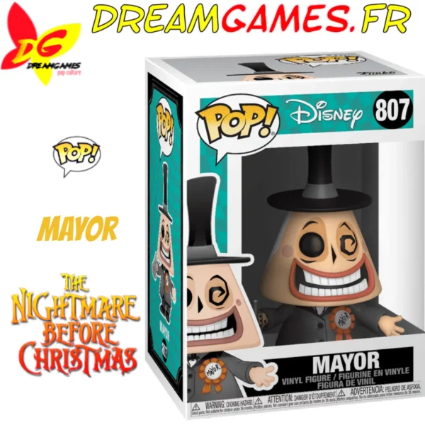 Figurine Funko Pop Disney 807 Mayor - Image 5
