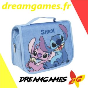 Disney Stitch toilet travel bag with hook