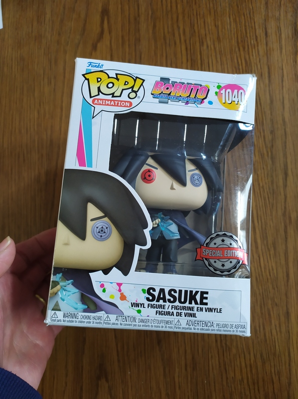 Figurine Funko Pop Boruto 1040 Sasuke (Not mint)