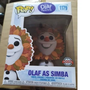 Figurine Funko Pop Olaf presents 1179 Olaf as Simba