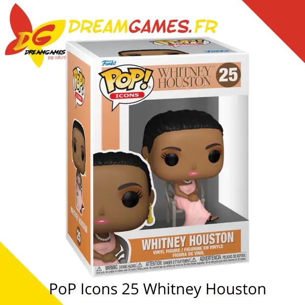 Funko PoP Icons 25 Whitney Houston