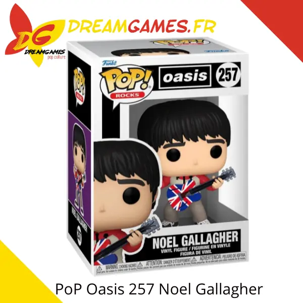 Funko PoP Oasis 257 Noel Gallagher Box