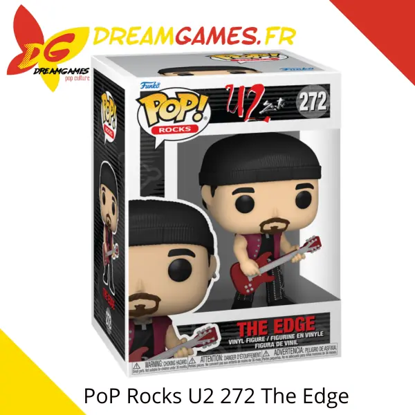 Funko PoP Rocks U2 272 The Edge Box