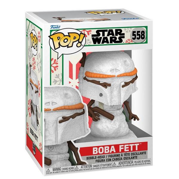 Funko Pop Star Wars Holiday 558 Boba Fett Snowman