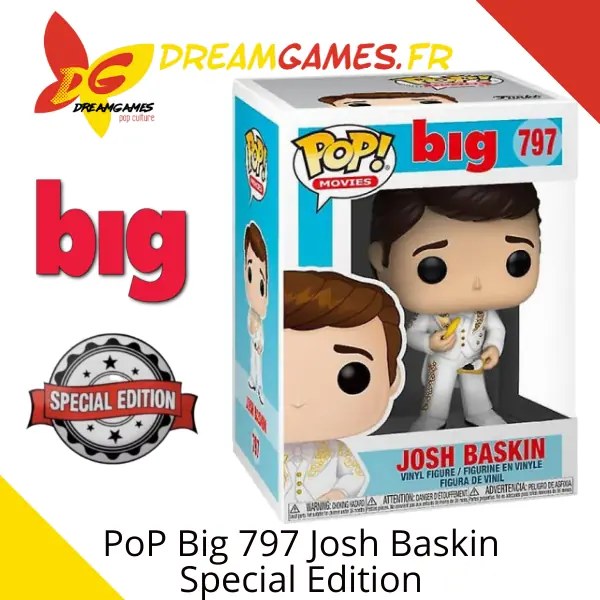 Funko PoP Big 797 Josh Baskin Special Edition Box
