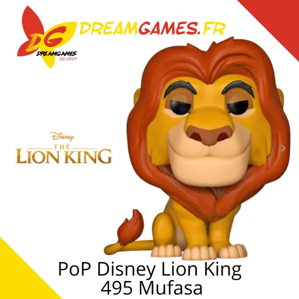 Funko PoP Disney Lion King 495 Mufasa Fig