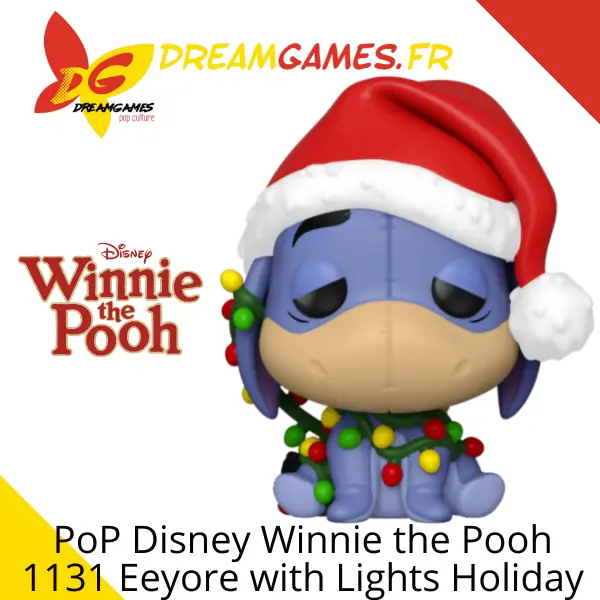 Pocket POP! Winnie The Pooh - Eeyore Con Albero Di Natale (Funko)
