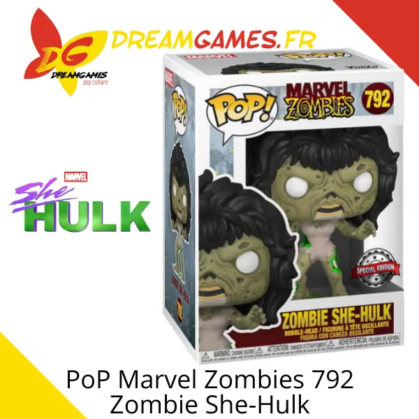 Funko PoP Marvel Zombies 792 Zombie She-Hulk Special Edition