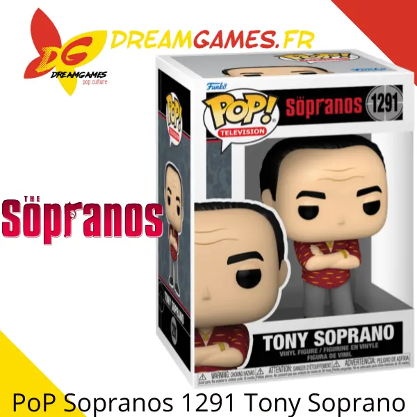 Funko PoP Sopranos 1291 Tony Soprano Box