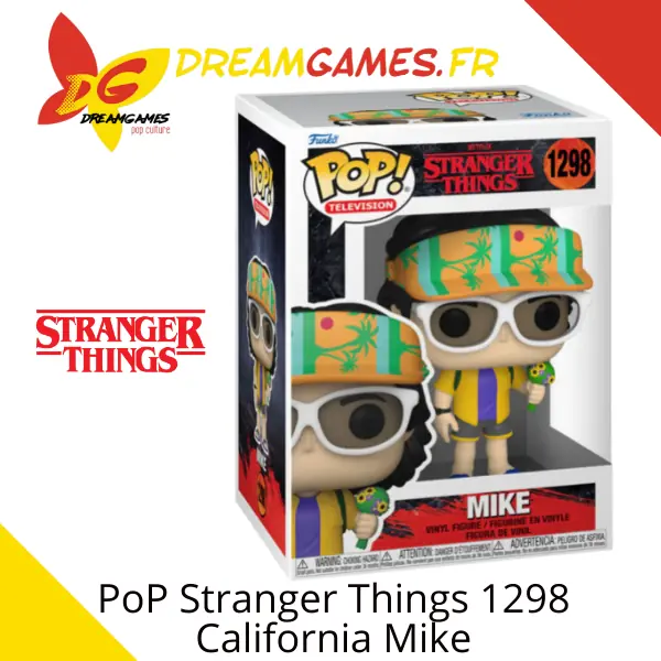 Funko PoP Stranger Things 1298 California Mike Box