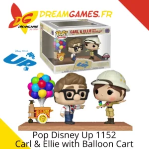 Funko Pop Disney Up 1152 Carl & Ellie with Balloon Cart