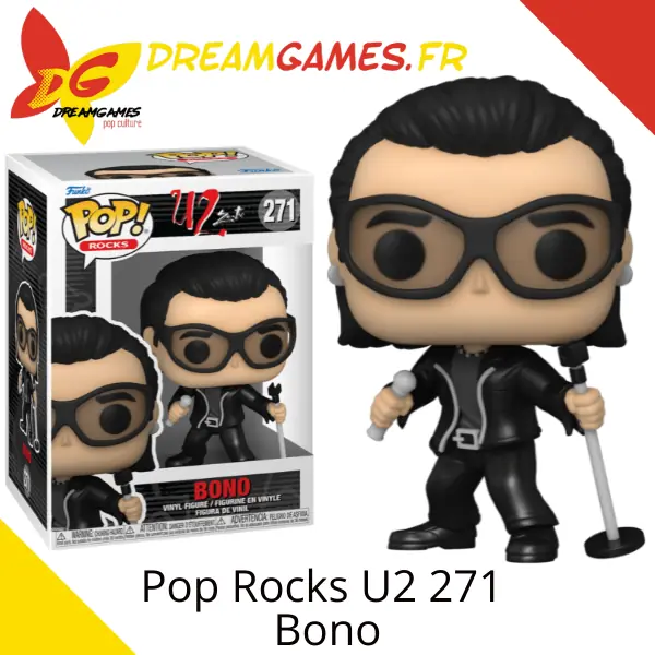 Funko Pop Rocks U2 271 Bono