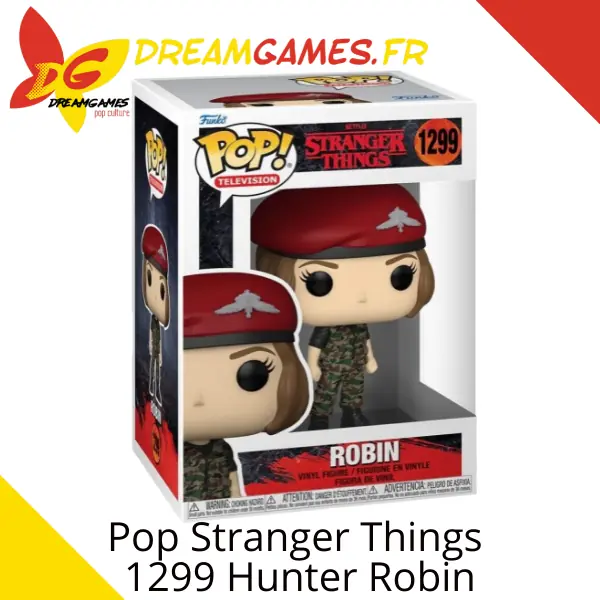 Funko Pop Stranger Things 1299 Robin Hunter