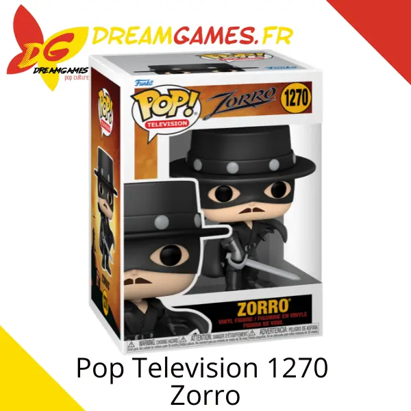 Funko Pop Television 1270 Zorro Box