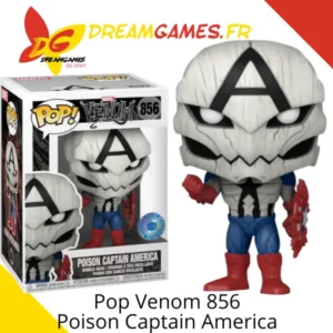 Funko Pop Venom 856 Poison Captain America