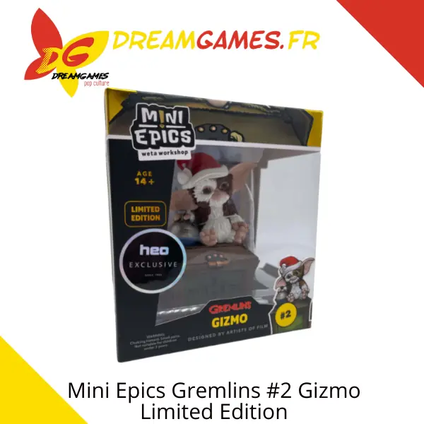 Mini Epics Gremlins #2 Gizmo Limited Edition Box