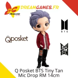 Q Posket BTS Tiny Tan Mic Drop RM 14cm