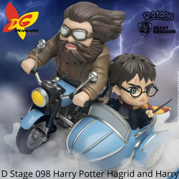 Diorama D-Stage 098 Harry Potter Hagrid and Harry 15cm 01