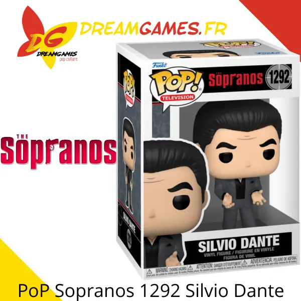Funko PoP Sopranos 1292 Silvio Dante Box
