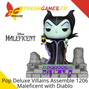 Funko Pop Villains Assemble 1206 Maleficent Diablo Fig