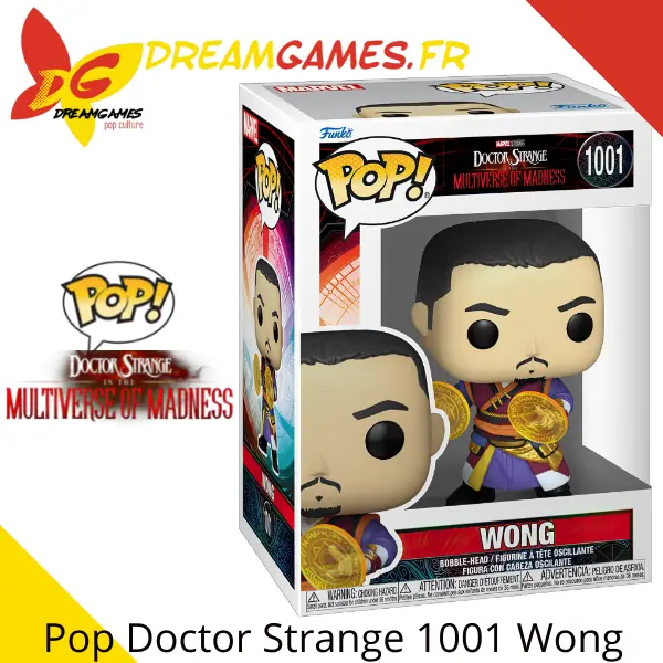 Funko Pop Doctor Strange 1001 Wong Box