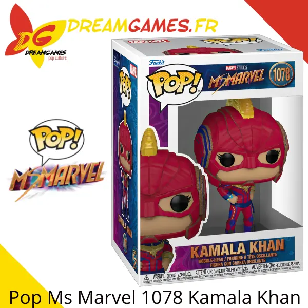 Funko Pop Ms Marvel 1078 Kamala Khan