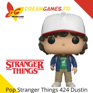 Funko Pop Stranger Things 424 Dustin Fig