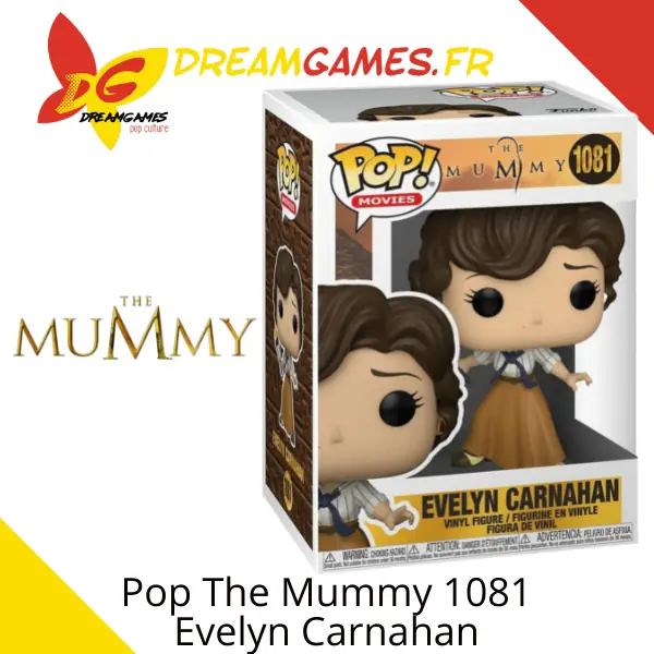 Funko Pop The Mummy 1081 Evelyn Carnahan Box