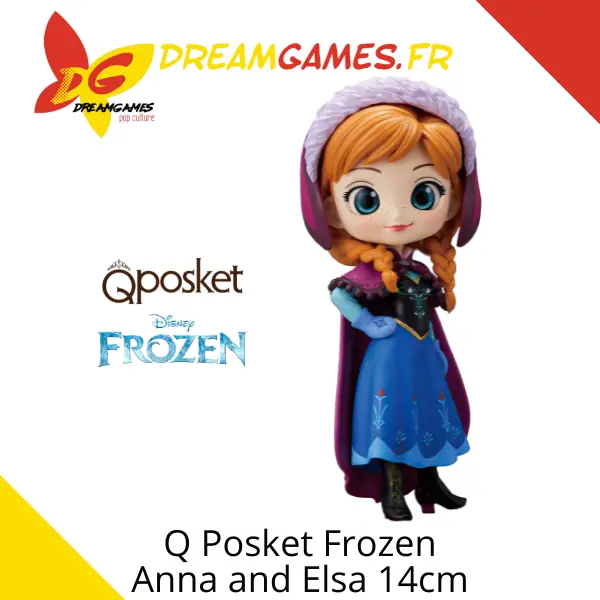 Q Posket Frozen Anna and Elsa 14cm 01