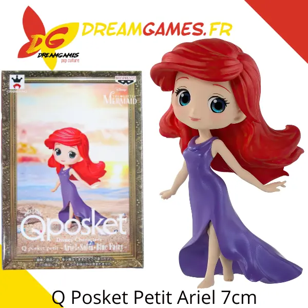 Q Posket Petit Ariel 7cm Box Fig