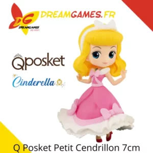 Q Posket Petit Cinderella Cendrillon 7cm Disney