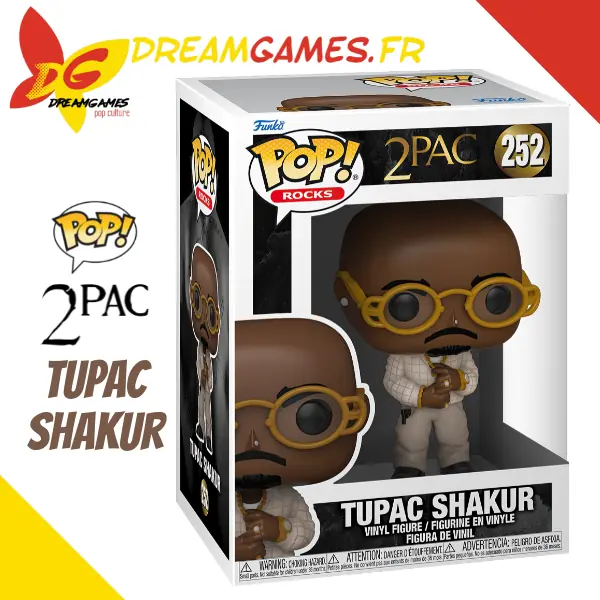 Funko Pop 2Pac 252 Tupac Shakur Loyal to the Game