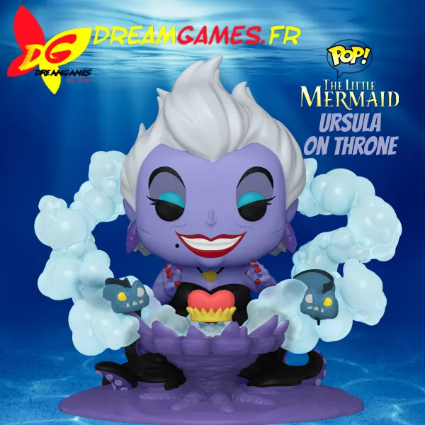 Funko Pop Deluxe Disney Villains 1089 Ursula on Throne Fig