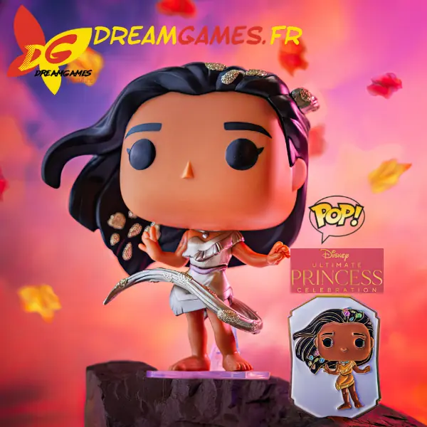 Funko Pop Disney Princess 1077 Pocahontas Gold Fig Photoshoot