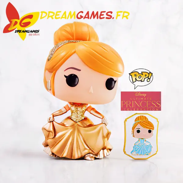 Funko Pop Disney Princess 222 Cinderella Gold Fig Photoshoot