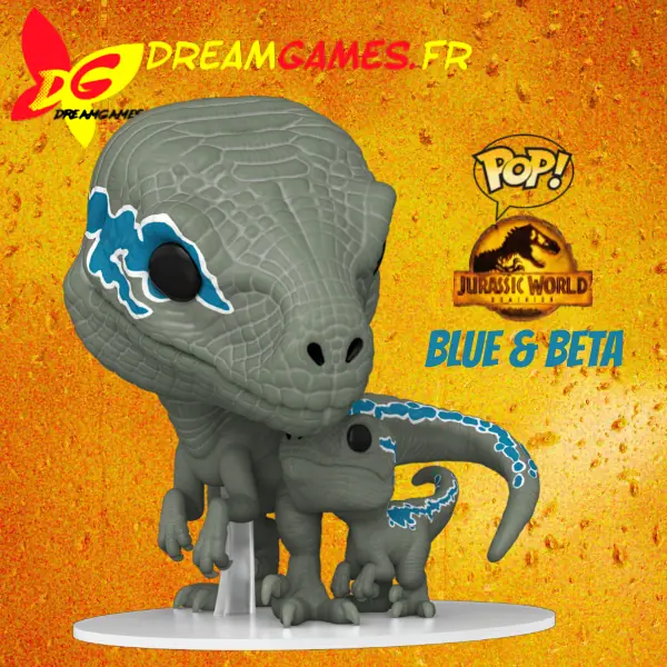 Funko Pop Jurassic World Dominion 1212 Blue and Beta Fig