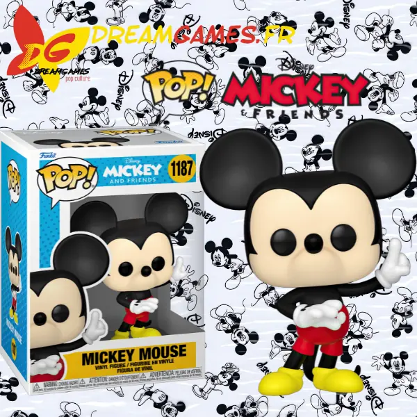 Funko Pop Mickey and Friends 1187 Mickey Mouse Box Fig