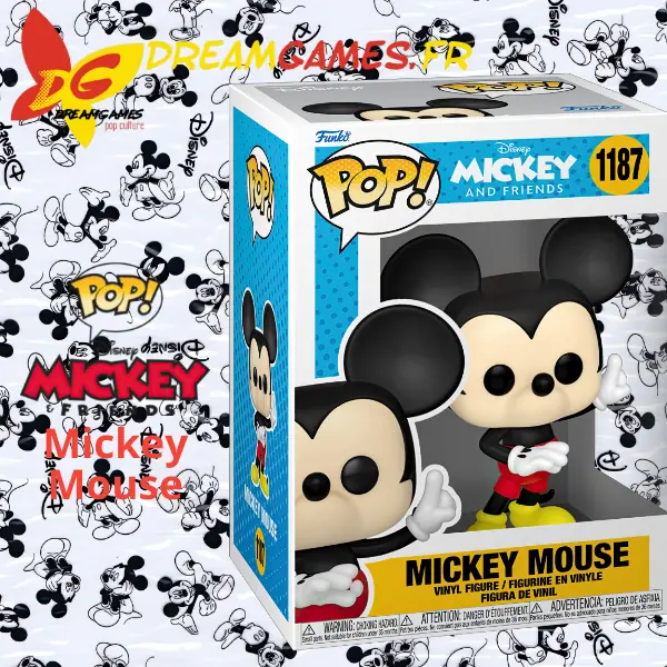 Funko Pop Mickey and Friends 1187 Mickey Mouse Box