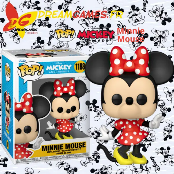 Funko Pop Mickey and Friends 1188 Minnie Mouse Box Fig