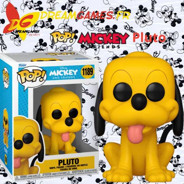 Funko Pop Mickey and Friends 1189 Pluto Box Fig