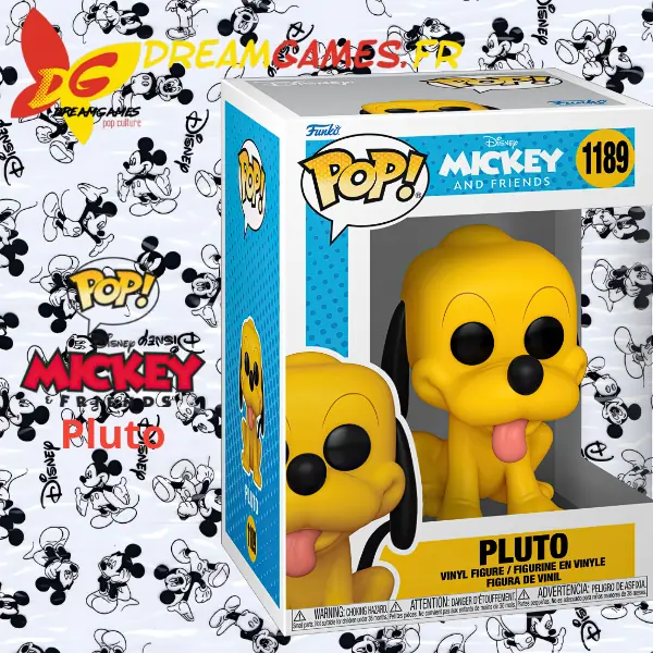 Funko Pop Mickey and Friends 1189 Pluto Box