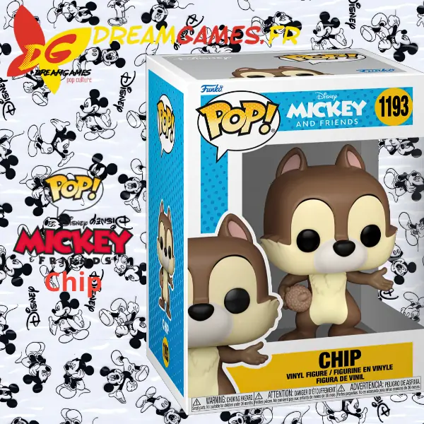 Funko Pop Mickey and Friends 1193 Chip Box