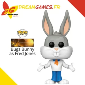 Funko Pop WB100 1239 Bugs Bunny as Fred Jones Fig