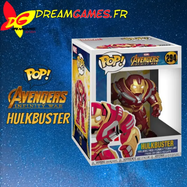 Funko Pop Avengers Infinity War Hulkbuster 294 15cm