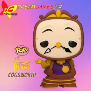Funko Pop Beauty and the Beast Cogsworth 1133 Fig