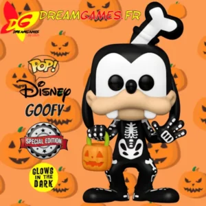 Funko Pop Disney Skeleton Goofy 1221 Glow Special Edition Fig